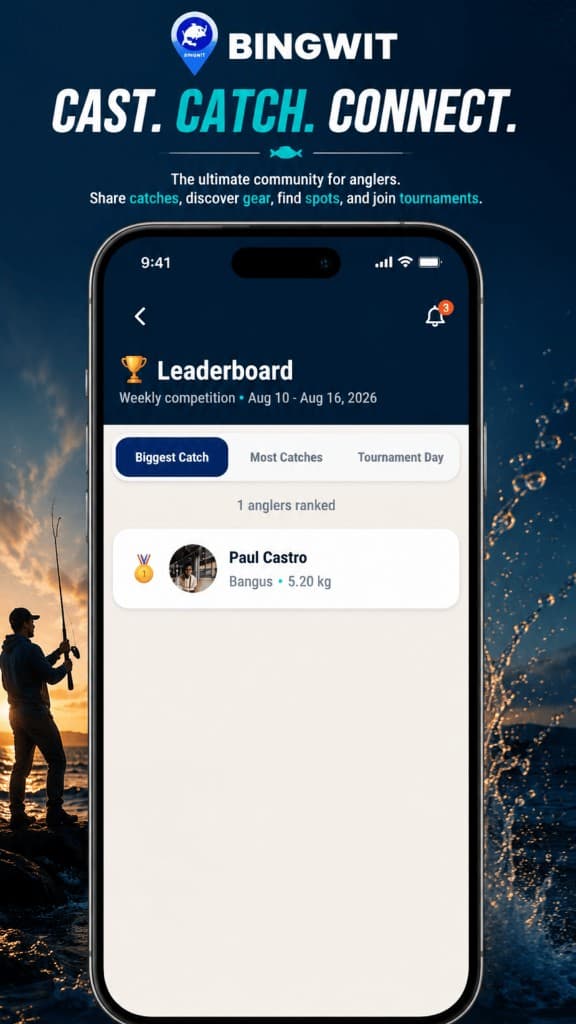 Bingwit weekly leaderboard